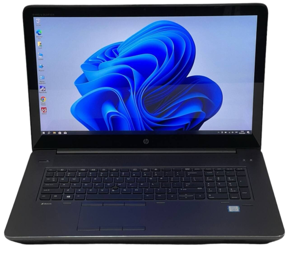 Мобільна робоча станція Б-клас HP ZBook 17 G4 / 17.3&quot; (1920x1080) IPS Touch / Intel Core i7 - 7700HQ (4 (8) ядра по 2.8-3.8 GHz) / 32 GB DDR4 / 512 GB SSD M. 2 + 500 Gb HDD / nVidia Quadro M1200, 4 GB GDDR5, 128-bit / WebCam / Windows 10 Pro - 2