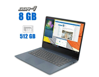 БУ Ноутбук Lenovo IdeaPad 330S-15IKB / 15.6&quot; (1366x768) TN / Intel Core i3-8130U (2 (4) ядра по 2.2 - 3.4 GHz) / 8 GB DDR4 / 512 GB SSD M.2 / Intel UHD Graphics 620 / WebCam / Win 10 Home из Европы в Днепре