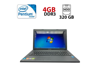 БУ Ноутбук Lenovo G500 / 15.6&quot; (1366x768) TN / Intel Pentium 2020M (2 ядра по 2.4 GHz) / 4 GB DDR3 / 320 GB HDD / Intel HD Graphics 2500 / WebCam из Европы в Днепре