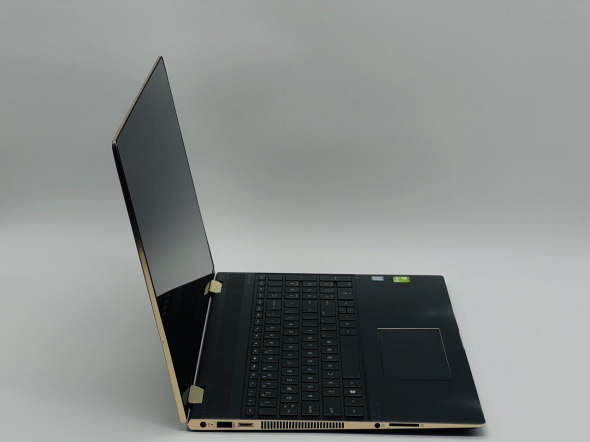 Игровой ноутбук Б-класс HP Spectre x360 15-ch011nr / 15.6&quot; (3840x2160) IPS Touch / Intel Core i7-8550U (4 (8) ядра по 1.8 - 4.0 GHz) / 16 GB DDR4 / 250 GB SSD / nVidia GeForce MX150, 2 GB GDDR5, 64-bit / WebCam - 5