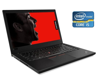 БУ Ультрабук Lenovo ThinkPad T480s/ 14 &quot; (1920x1080) IPS / Intel Core i5-8250U (4 (8) ядра по 1.6 - 3.4 GHz) / 8 GB DDR4 / 120 GB SSD / Intel UHD Graphics 620 / WebCam из Европы в Дніпрі