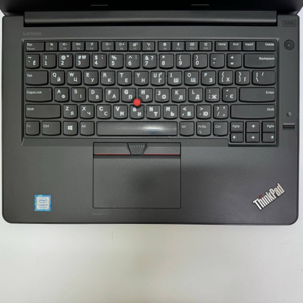 Ноутбук Lenovo ThinkPad E470 / 14&quot; (1920х1080) IPS / Intel Core i5-7200U (2 (4) ядра по 2.5 - 3.1 GHz) / 16 GB DDR4 / 500 GB SSD / Intel HD Graphics 620 / WebCam - 3