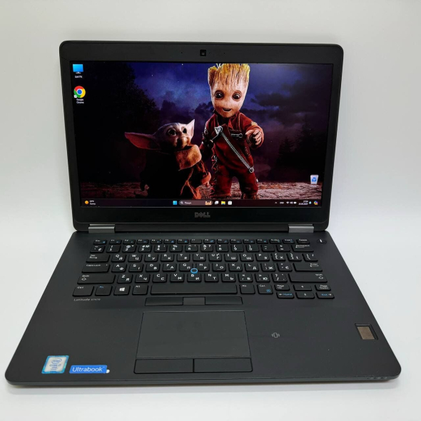 Ультрабук Б-клас Dell Latitude E7470 / 14&quot; (1920x1080) IPS / Intel Core i7 - 6600U (2 (4) ядра по 2.6-3.4 GHz) / 16 GB DDR4 / 256 GB SSD / Intel HD Graphics 520 / WebCam / Win 11 Pro - 2