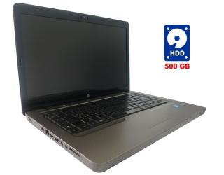 БУ Ноутбук HP Compaq G62 Brown / 15.6&quot; (1366x768) TN / Intel Core i3-330M (2 (4) ядра по 2.13 GHz) / 4 GB DDR3 / 500 Gb HDD / Intel HD Graphics / WebCam / DVD-ROM из Европы в Дніпрі