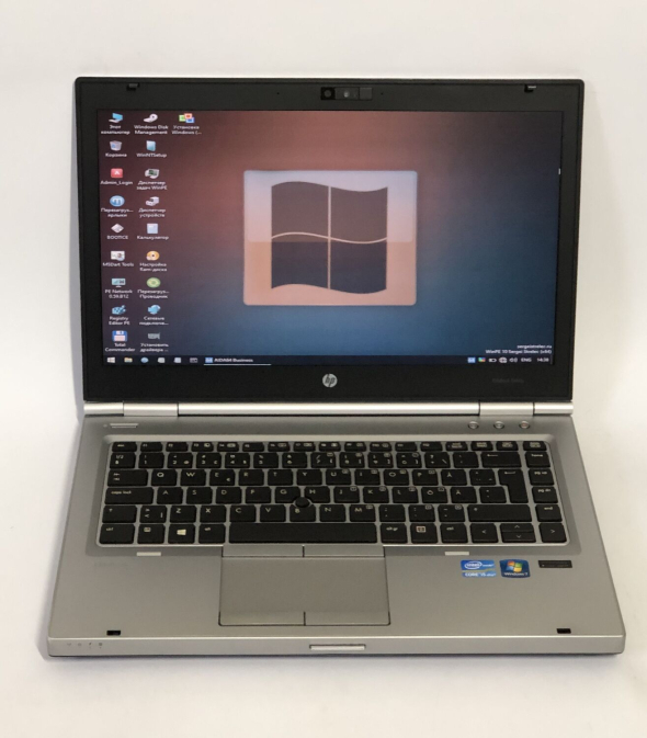 Ноутбук HP EliteBook 8460p / 14&quot; (1600x900) TN / Intel Core i5-2520M (2 (4) ядра по 2.5 - 3.2 GHz) / 8 GB DDR3 / 500 Gb HDD / AMD Radeon HD 6470M, 1GB DDR3, 64-bit / WebCam / DVD-ROM - 2