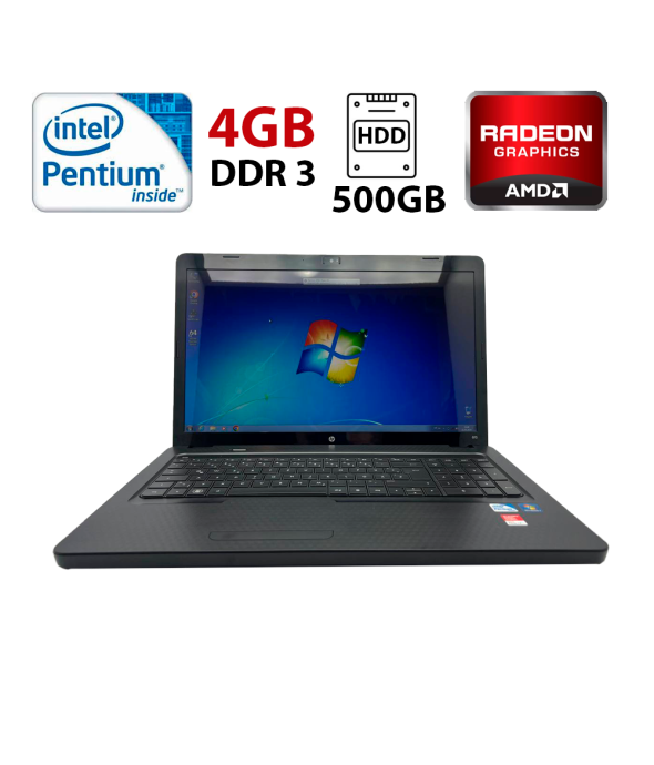 Ноутбук HP G72 / 17.3&quot; (1600x900) TN / Intel Pentium P6100 (2 ядра по 2.0 GHz) / 4 GB DDR3 / 500 GB SSD / ATI Mobility Radeon HD 5470, 512 MB GDDR3, 64-bit / WebCam - 1
