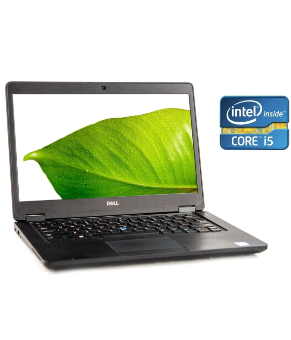 Ультрабук Dell Latitude 5490 / 14&quot; (1366x768) TN / Intel Core i5-6300U (2 (4) ядра по 2.4 - 3.0 GHz) / 8 GB DDR4 / 240 GB SSD / Intel UHD Graphics 520 / WebCam / Win 10 Pro - 1