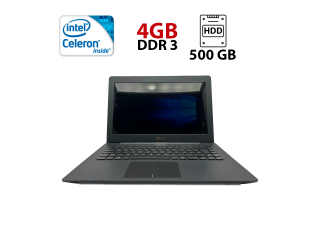 БУ Ноутбук Asus F453S / 14&quot; (1366x768) TN / Intel Celeron N3050 (2 ядра по 1.6 - 2.16 GHz) / 4 GB DDR3 / 500 GB HDD / Intel HD Graphics / WebCam / Windows 10 из Европы в Днепре
