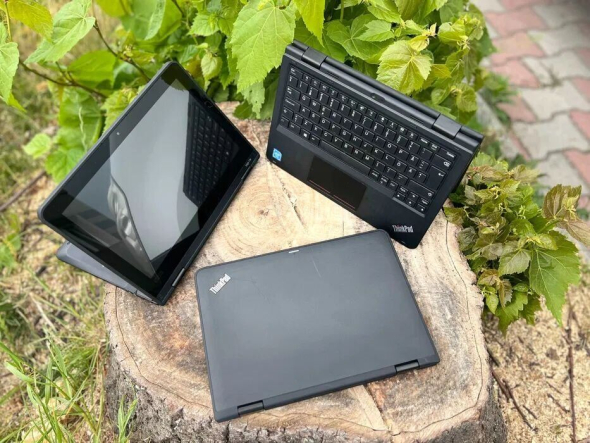 Нетбук-трансформер Lenovo ThinkPad Yoga 11e / 11.6&quot; (1366x768) TN Touch / Intel Celeron N4100 (4 ядра по 1.1 - 2.4 GHz) / 8 GB DDR3 / 128 GB SSD / Intel HD Graphics 500 / WebCam / Win 10 Pro - 3