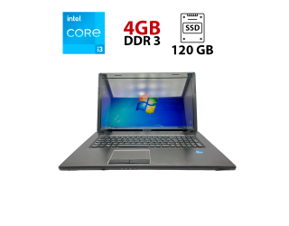 БУ Ноутбук Lenovo G770 / 17.3&quot; (1600x900) TN / Intel Core i3-2330M (2 (4) ядра по 2.2 GHz) / 4 GB DDR3 / 120 GB SSD / Intel HD Graphics 3000 / WebCam из Европы в Дніпрі