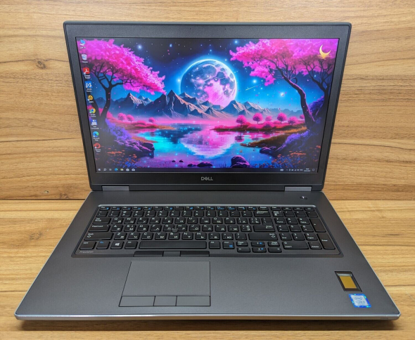 Мобільна робоча станція Dell Precision 7740 / 17.3 &quot; (1920x1080) IPS / Intel Core i5-9400h (4 (8) ядра по 2.5-4.3 GHz) / 64 GB DDR4 / 256 GB SSD + 500 GB SSD / nVidia Quadro RTX 3000, 6 GB GDDR6, 192-bit / Fingerprint / Windows 10 - 2