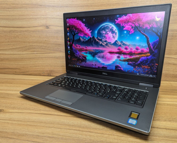 Мобільна робоча станція Dell Precision 7740 / 17.3 &quot; (1920x1080) IPS / Intel Core i5-9400h (4 (8) ядра по 2.5-4.3 GHz) / 64 GB DDR4 / 256 GB SSD + 500 GB SSD / nVidia Quadro RTX 3000, 6 GB GDDR6, 192-bit / Fingerprint / Windows 10 - 5