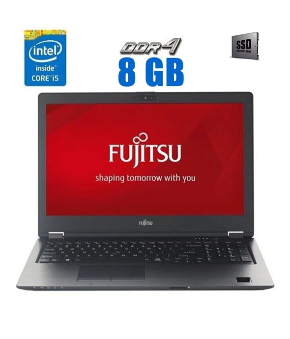 Ультрабук Fujitsu LifeBook U938/ 13.3 &quot; (1920x1080) IPS / Intel Core i5-8250U (4 (8) ядра по 1.6 - 3.4 GHz) / 8 GB DDR4 / 256 GB SSD / Intel UHD Graphics 620 / WebCam - 1