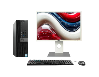 БУ Комплект Dell OptiPlex 3040 SFF Intel Core i3-6100 16Gb RAM 1Tb SSD + 22&quot; Dell P2217WH 1680x1050 из Европы в Днепре