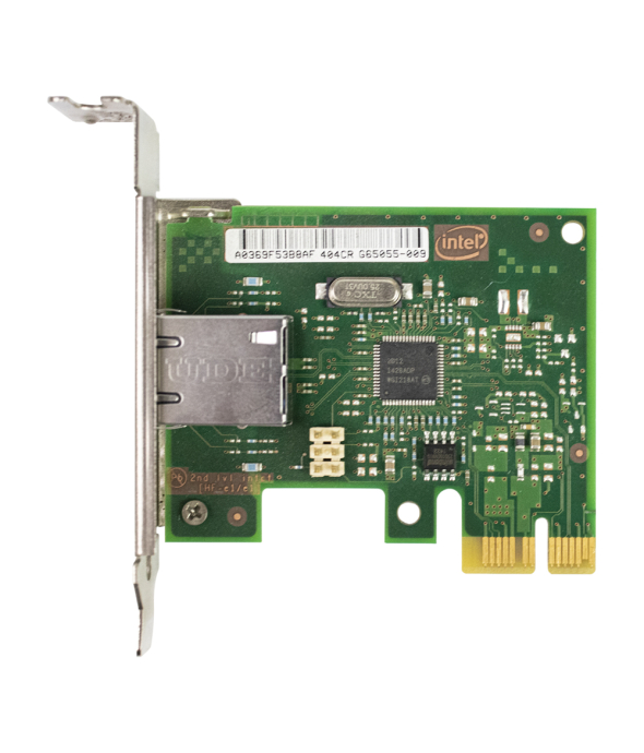 Сетевой контроллер HP-728562-001 PCI-E Intel Pro 100/1000 Low Profile - 1