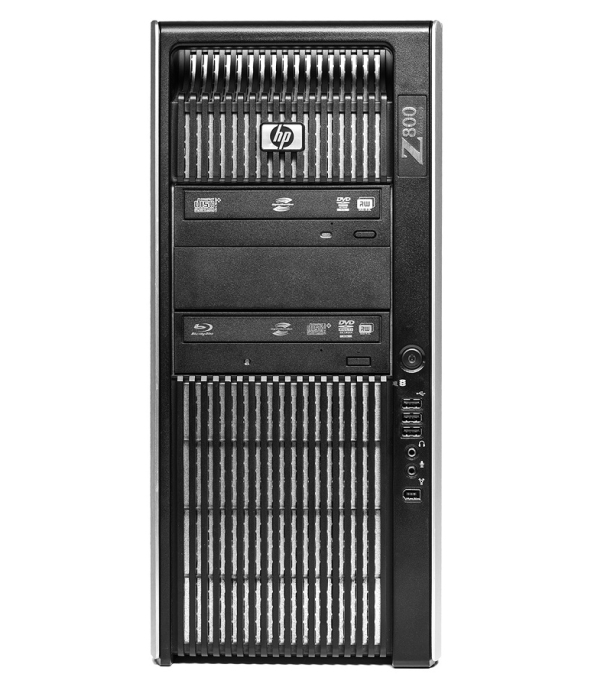 HP WORKSTATION Z800 2 чотириядерні Intel Xeon E5620 32GB RAM 2 x 500GB HDD - 1