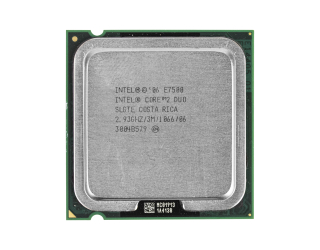 БУ Процессор Intel® Core™2 Duo E7500 (3 МБ кэш-памяти, тактовая частота 2,93 ГГц, частота системной шины 1066 МГц) из Европы