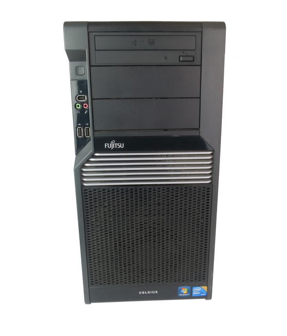 Сервер Fujitsu Workstation M470-2 4x ядерный Intel Xeon W3520 8Gb RAM 500GB SSD - 1