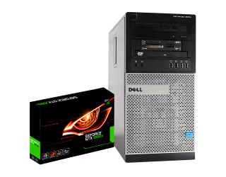 БУ Системний блок Dell OptiPlex 9010 Tower Intel Core i7-3770 4Gb RAM 120Gb SSD 320Gb HDD + нова GeForce GTX 1050Ti 4GB из Европы в Дніпрі