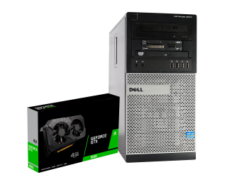 БУ Системный блок Dell OptiPlex 9010 Tower Intel Core i7-3770 16Gb RAM 500Gb HDD + новая GeForce GTX 1650 4GB из Европы в Днепре