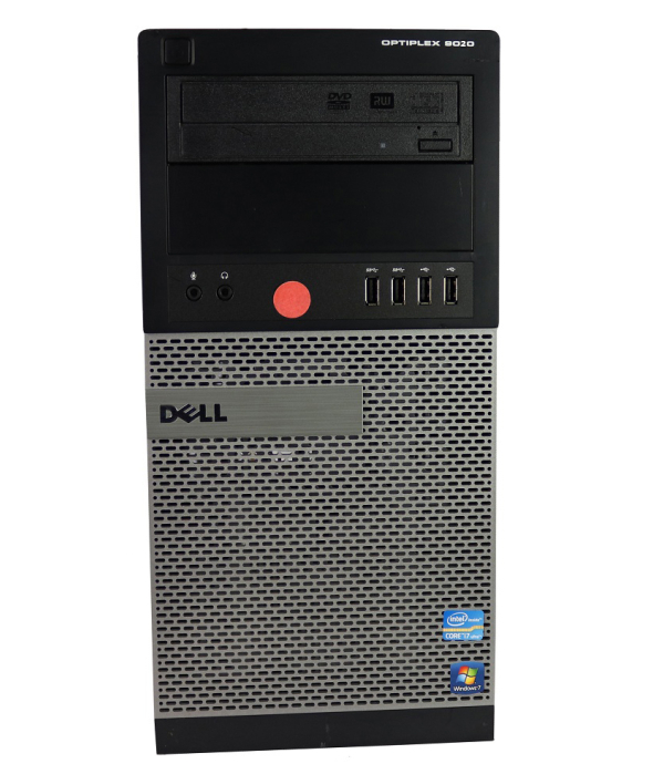 DELL 9020 Tower 4x ядерний Core I7 4770 16GB RAM 240GB SSD 500HDD + GeForce GTX 1050Ti 4GB - 1
