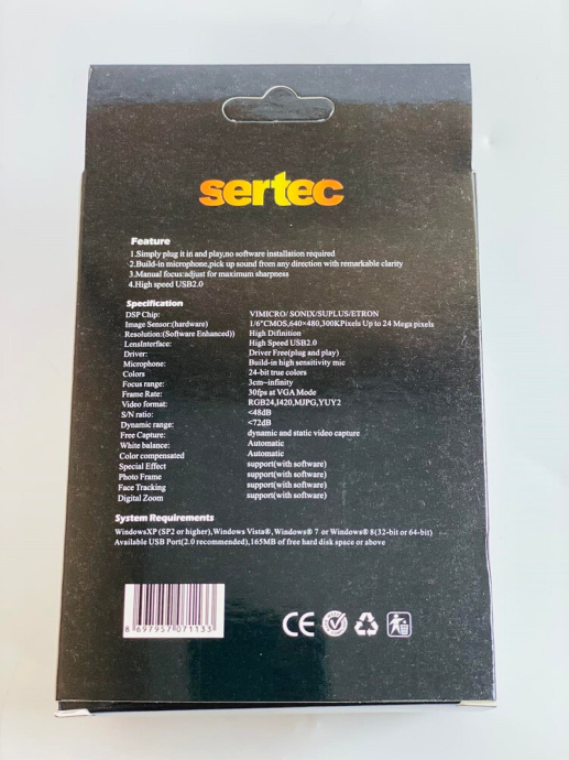 Веб-камера SERTEC PC-122 - 2