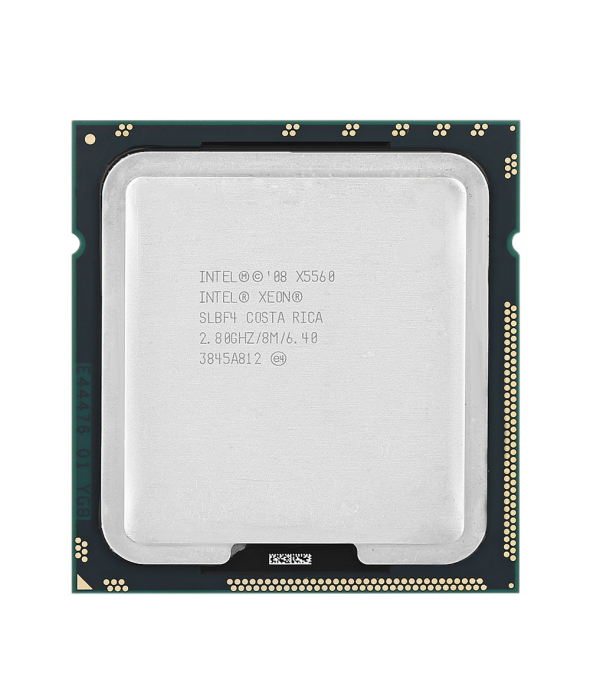Процессор Intel® Xeon® X5560 (8 МБ кэш-памяти, 2,80 ГГц, 6,40 ГТ/с Intel® QPI) - 1