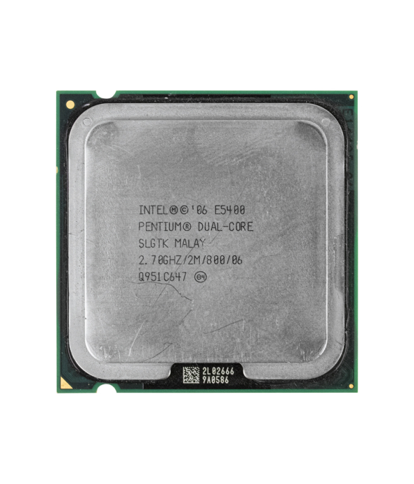 Процесор Intel® Pentium® E5400 (2 МБ кеш-пам'яті, тактова частота 2,70 ГГц, частота системної шини 800 МГц) - 1