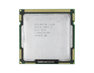 БУ Процесор Intel® Core ™ i5-650 (4 МБ кеш-пам'яті, тактова частота 3,20 ГГц) из Европы в Дніпрі