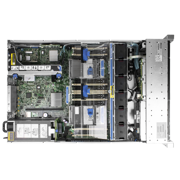 Сервер HP ProLiant DL380P Gen8 Intel® Xeon® E5-2609 v0x2 16GB RAM 72GB HDD - 4