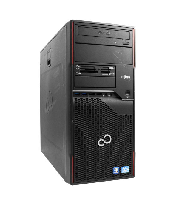 Системный блок Fujitsu Celsius W420 Intel Pentium G2020 8GB RAM 500GB HDD 240GB SSD - 1