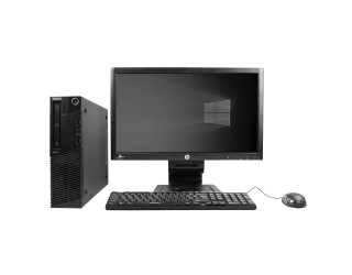 БУ Системний блок Lenovo ThinkCentre M78 AMD A4-5300B 8GB RAM 240GB SSD + Монітор HP ZR2330 из Европы в Дніпрі