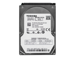 БУ Жорсткий диск Toshiba 250GB 7200rpm 16MB 2.5&quot; Sata II из Европы в Дніпрі