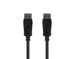 БУ Кабель DisplayPort-DisplayPort 1.8M Black из Европы в Дніпрі