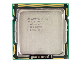 БУ Процесор Intel® Core™ i5-760 (8 МБ кеш-пам'яті, тактова частота 2,80 ГГц) из Европы