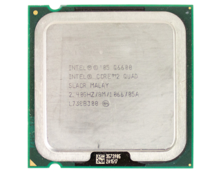 БУ Процесор Intel® Core™2 Quad Q6600 (8 МБ кеш-пам'яті, тактова частота 2,40 ГГц) из Европы в Дніпрі