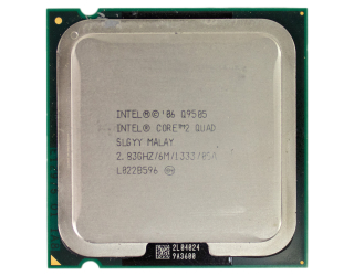 БУ Процесор Intel® Core™2 Quad Q9505 (6 МБ кеш-пам'яті, тактова частота 2,83 ГГц) из Европы в Дніпрі