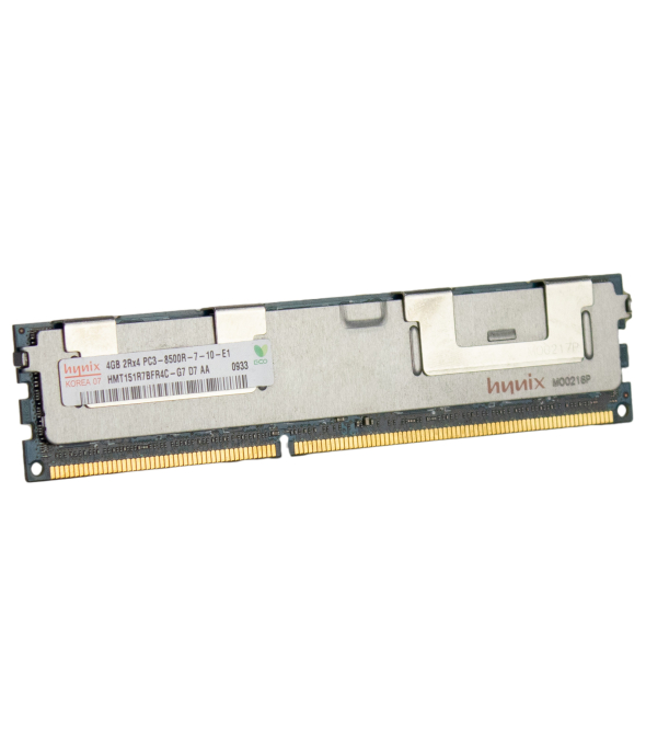 Серверна оперативна пам'ять Hynix HMT151R7BFR4C-G7 D7 AA 4Gb 2Rx4 PC3-8500R-7-10-E1 DDR3 - 1