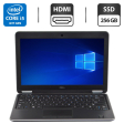 Нетбук Dell Latitude E7240/ 12.5 " (1366x768) TN / Intel Core i5-4200M (2 (4) ядра по 2.5 - 3.1 GHz) / 8 GB DDR3 / 256 GB SSD / Intel HD Graphics 4600 / WebCam / HDMI - 1