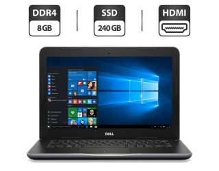 БУ Ноутбук Б-клас Dell Latitude 3380 / 13.3&quot; (1366x768) TN / Intel Core i3-6006U (2 (4) ядра по 2.0 GHz) / 8 GB DDR4 / 240 GB SSD / Intel HD Graphics 520 / WebCam / HDMI из Европы в Дніпрі