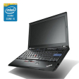 Нетбук Lenovo ThinkPad X220 / 12.5 " (1366x768) TN / Intel Core i5-2520M (2 (4) ядра по 2.5 - 3.2 GHz) / 4 GB DDR3 / 320 GB HDD / Intel HD Graphics 3000 / WebCam / АКБ не тримає - 1