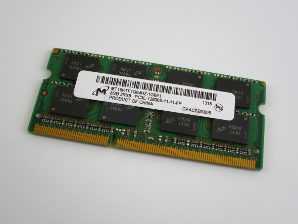 8GB Micron DDR3 1600 MHz PC3-12800 1.35V SODIMM Оперативная память для ноутбуков - 2