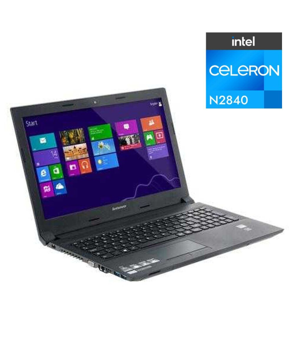 Ноутбук Б-класс Lenovo B50-30 / 15.6&quot; (1366x768) TN / Intel Celeron N2840 (2 ядра по 2.16 - 2.58 GHz) / 4 GB DDR3 / 500 GB HDD / Intel HD Graphics / WebCam - 1