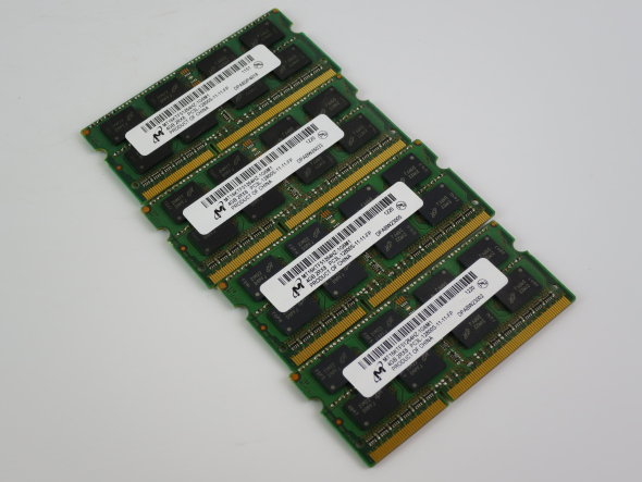 4GB DDR3 1600 MHz Micron PC3-12800 1.35 V Оперативна пам'ять SODIMM для ноутбуків - 4