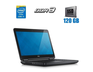 БУ Ноутбук Dell Latitude E5440 / 14&quot; (1366x768) TN / Intel Core i5-4310U (2 (4) ядра по 2.0 - 3.0 GHz) / 4 GB DDR3 / 120 GB SSD / Intel HD Graphics 4400 / WebCam из Европы в Дніпрі