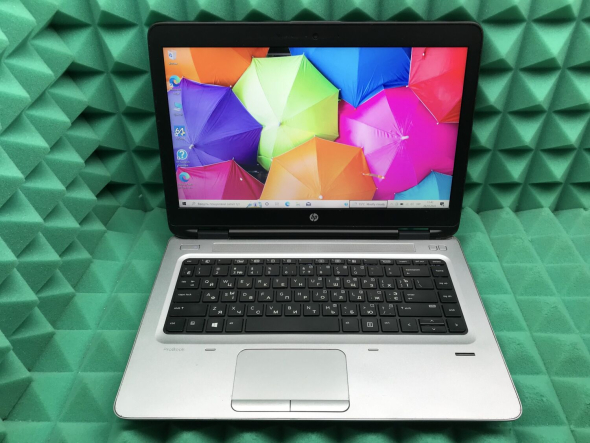 Ноутбук Б-класс HP ProBook 640 G2 / 14&quot; (1920x1080) TN / Intel Core i5-6200U (2 (4) ядра по 2.3 - 2.8 GHz) / 8 GB DDR4 / 180 GB SSD / Intel HD Graphics 520 / WebCam / Fingerprint / BD-ROM / DisplayPort - 2