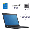 Ультрабук Dell Latitude E5470 / 14" (1366x768) TN / Intel Core i5-6300U (2 (4) ядра по 2.4 - 3.0 GHz) / 8 GB DDR4 / 180 GB SSD / Intel HD Graphics 520 / WebCam / USB 3.0 / HDMI / Windows 10 лицензия - 1