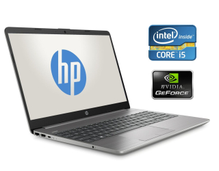 БУ Игровой ноутбук HP 250 G8 / 15.6&quot; (1920x1080) TN / Intel Core i5-1035G1 (4 (8) ядра по 1.0 - 3.6 GHz) / 8 GB DDR4 / 256 GB SSD / nVidia GeForce MX130, 2 GB GDDR5, 64-bit / WebCam  из Европы в Днепре