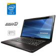 Ноутбук Lenovo G570 / 15.6" (1366x768) TN / Intel Core i3-2350M (2 (4) ядра по 2.3 GHz) / 4 GB DDR3 / 120 GB SSD / Intel HD Graphics 3000 / WebCam / DVD-ROM - 1