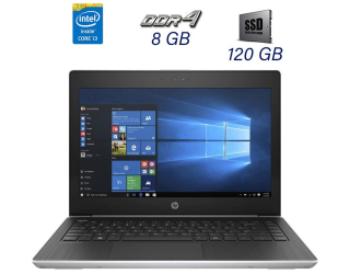 БУ Ноутбук Б-клас HP ProBook 430 G5 / 13.3&quot; (1920x1080) IPS / Intel Core i3-8130U (2 (4) ядра по 2.2-3.4 GHz) / 8 GB DDR4 / 120 GB SSD / Intel HD Graphics 620 / WebCam / HDMI из Европы в Дніпрі